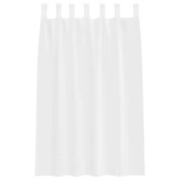 Berkfield Home Full Curtains with Curtains 2 pcs White 140 x 175 cm Polyester - thumbnail 4
