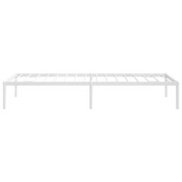 Berkfield Home Metal Bed Frame White 75x190 cm Small Single - thumbnail 6