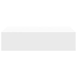 Berkfield Home Wall-mounted Drawer Shelf White 40x23.5x10 cm MDF - thumbnail 6