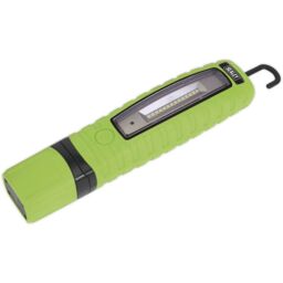 Loops 360Ã‚ ° Swivel Inspection Light - 14 SMD & 3W SMD LED - Rechargeable - Green - thumbnail 1