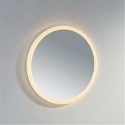 Clifton 60cm Round LED Bathroom Wall Mirror with Touch Sensor in Natural - thumbnail 6