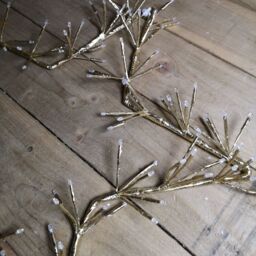Samuel Alexander 60cm Light up Gold Christmas Star with 150 Static & Flashing Warm White LEDs - thumbnail 5