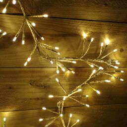 Samuel Alexander 60cm Light up Gold Christmas Star with 150 Static & Flashing Warm White LEDs - thumbnail 6