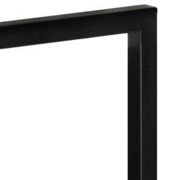 Berkfield Home Wall Shelves 2 pcs 25x25x75 cm Solid Wood Acacia & Steel in Brown - Size: 25 x 25 x 75 cm - thumbnail 5