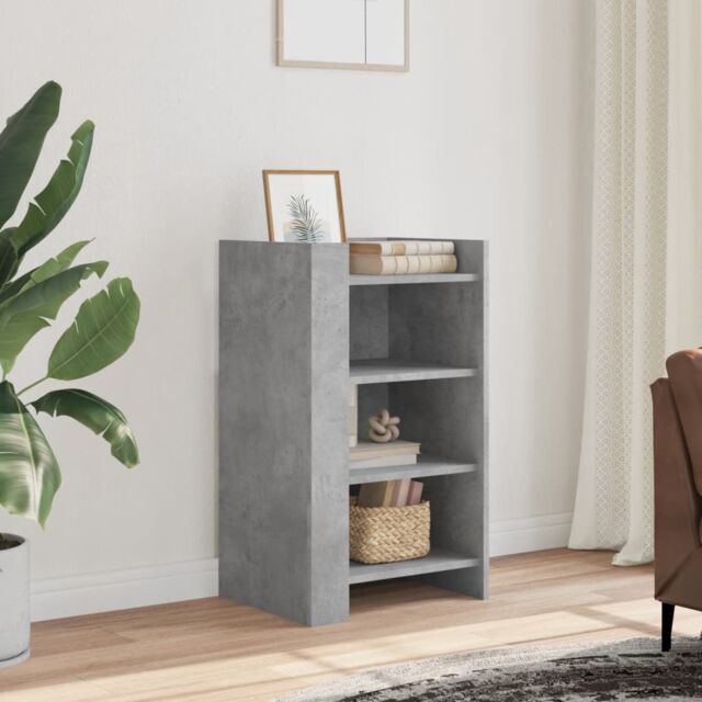 Berkfield Home Sideboard Concrete Grey 45x35x75 cm Engineered Wood - Size: 45 x 35 x 75 cm - image 1