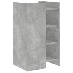 Berkfield Home Sideboard Concrete Grey 45x35x75 cm Engineered Wood - Size: 45 x 35 x 75 cm - thumbnail 6
