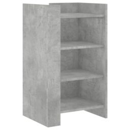 Berkfield Home Sideboard Concrete Grey 45x35x75 cm Engineered Wood - Size: 45 x 35 x 75 cm - thumbnail 2