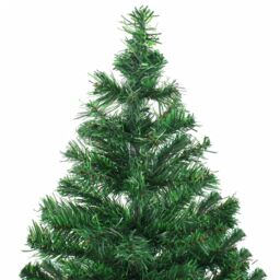 Berkfield Home Artificial Pre-lit Christmas Tree with Ball Set 180cm 564 Branches in Green - thumbnail 3