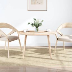 Berkfield Home Table Top 100x50x2.5 cm Solid Wood Pine Oval in Brown - thumbnail 2