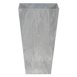 Lemon Pavilion Furniture and Decor Ella Vase - Artstone - L35 x W35 x H70 cm - Grey - thumbnail 1