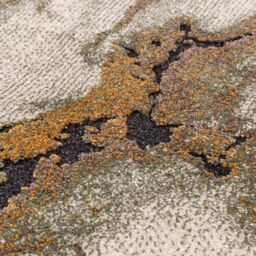 The Rug Shop UK Modern Abstract Beige Polypropylene Easy To Clean Area Rug - Size: 200 cm x 290 cm - thumbnail 6