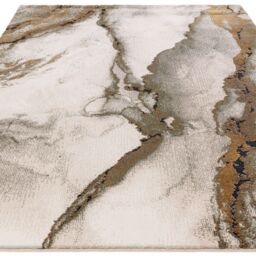 The Rug Shop UK Modern Abstract Beige Polypropylene Easy To Clean Area Rug - Size: 200 cm x 290 cm - thumbnail 4