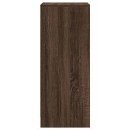 Berkfield Home Sideboard with LED Brown Oak 42.5x34x85 cm Engineered Wood - thumbnail 8