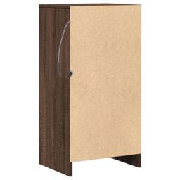 Berkfield Home Sideboard with LED Brown Oak 42.5x34x85 cm Engineered Wood - thumbnail 9