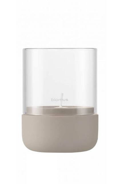 Blomus Lantern Calma Candle Holder XS - Fungi in Grey