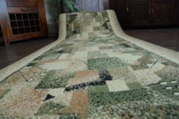 RugsX Bcf Impresja Runner in Green - Size: 120 cm x 190 cm - thumbnail 2