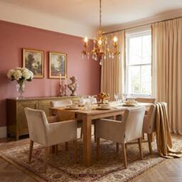 Happy Homewares French Inspired Satin Gold Chandelier Style Light with Crystal Drops - thumbnail 6