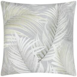 Evans Lichfield Palma Botanical Water & UV Resistant Outdoor Cushion in Green - Size: 43 cm x 43 cm - thumbnail 3