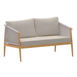 Charles Bentley Almada 4 Seater Lounge Set in Grey - Size: 4 Person - thumbnail 6