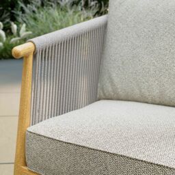 Charles Bentley Almada 4 Seater Lounge Set in Grey - Size: 4 Person - thumbnail 4
