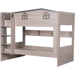 Seconique Hector Small Double Bunk Bed in Grey - thumbnail 4