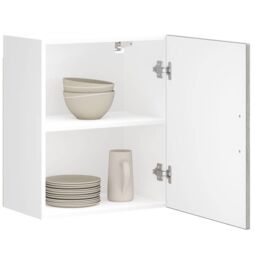 Berkfield Home Kitchen Wall Cabinets 2 pcs¬†Porto Grey Sonoma Engineered Wood in Brown - thumbnail 1