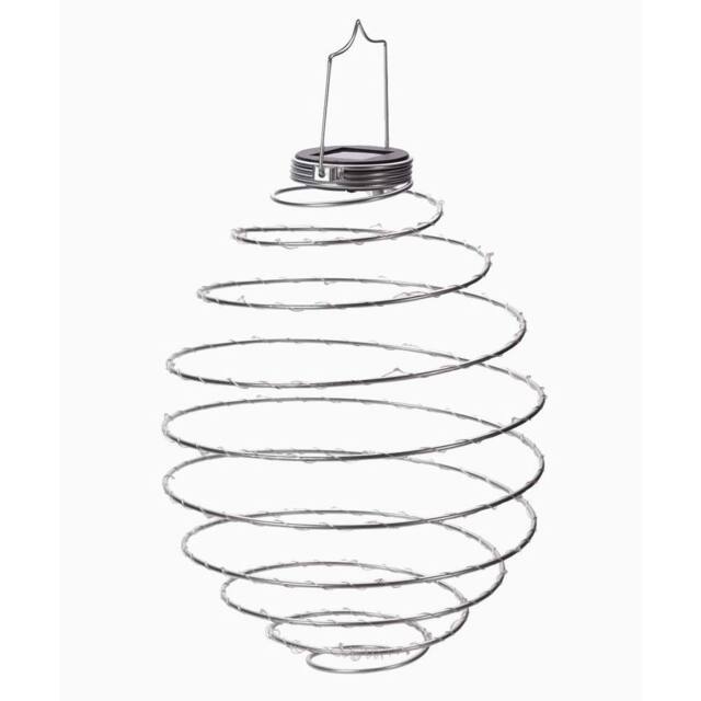 Smart Garden Products Solar Powered Garden LED Spiral Light - Warm White - image 1