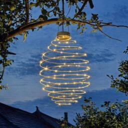 Smart Garden Products Solar Powered Garden LED Spiral Light - Warm White - thumbnail 2