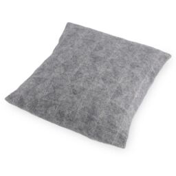 Native Natural Diamond Grey Wool Cushion Cover 45x45cm - Size: 45 cm x 45 cm - thumbnail 4