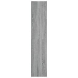 Berkfield Home Book Cabinet/TV Cabinet Grey Sonoma 36x30x143 cm Engineered Wood - Size: 36 x 30 x 143 cm - thumbnail 4