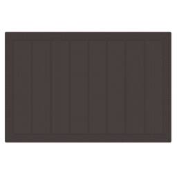 Berkfield Home Garden Table Brown 150x100x73 cm Poly Rattan - Size: 150 x 100 x 73 cm - thumbnail 7