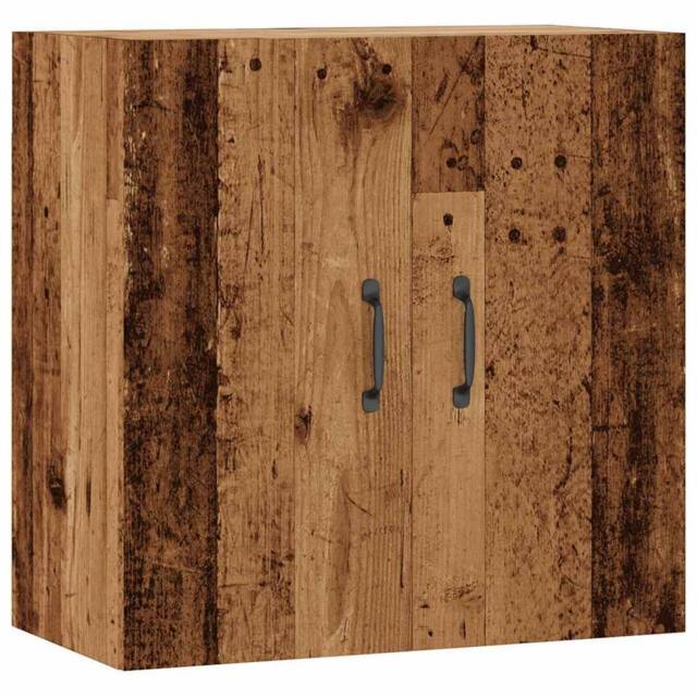 Berkfield Home Wall Cabinet Old Wood 60x31x60 cm Engineered Wood in Brown - Size: 60 x 31 x 60 cm - image 1