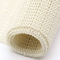 Kelvenix 200x200 CM Anti Slip Rug Underlay Carpet in Beige - Size: 100 cm diameter - thumbnail 2