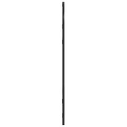 Berkfield Home Wall Mirror Black 30x60 cm Arch Iron - thumbnail 4