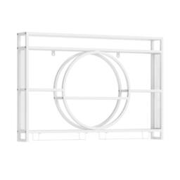Hinsinc 5-Tier Wall Mounted White Wine Storage Rack - Size: 0.6m2 - thumbnail 4