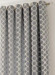 Luxury Living Luxury Heaviest Chenille Curtains - Pair in Silver - Size: 229 cm width x 274 cm drop - thumbnail 5