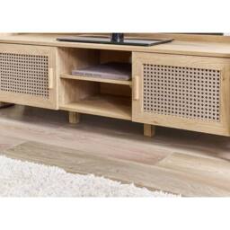 Cheshire Premium Melrose Media Unit in Oak in Light Oak - thumbnail 8