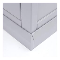 Cabinet Bits Rocca 5 Drawer Chest of Drawers Brass Knob in Grey - thumbnail 6