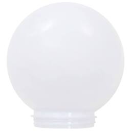 Berkfield Home Outdoor Solar Lamps 4 pcs LED Spherical 15 cm RGB in White - thumbnail 8