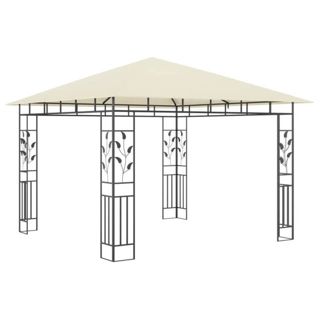 Berkfield Home Gazebo with Mosquito Net 3x3x2.73 m Cream 180 g/m ² - image 1