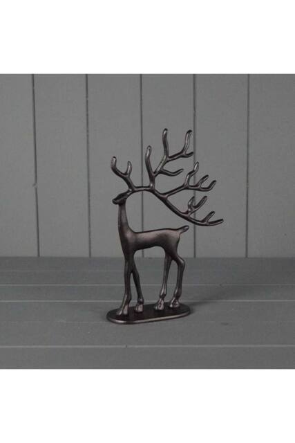 KDMD Rustic Elegant Metal Reindeer - Large in Black - image 1