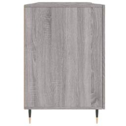 Berkfield Home Desk Grey Sonoma 140x50x75 cm Engineered Wood - Size: 140 x 50 x 75 cm - thumbnail 7