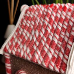 Samuel Alexander 20cm Battery Operated LED Gingerbread Santa Candy Cabin Christmas Decoration - thumbnail 6