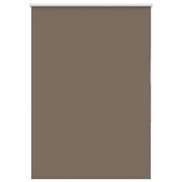 Berkfield Home Roller Blind Blackout Coffee 90x175 cm Fabric Width 85.7 cm Polyester in Brown - thumbnail 2