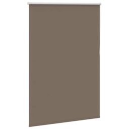 Berkfield Home Roller Blind Blackout Coffee 90x175 cm Fabric Width 85.7 cm Polyester in Brown - thumbnail 3