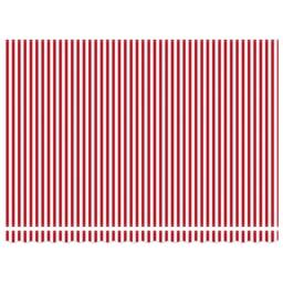 Berkfield Home Manual Retractable Awning Red & White Stripe 450x300 cm - thumbnail 7