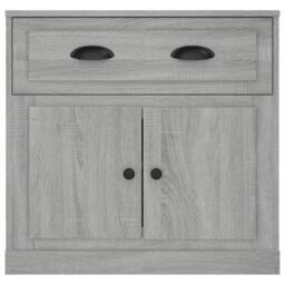 Berkfield Home Sideboard Grey Sonoma 70x35.5x67.5 cm Engineered Wood - thumbnail 6