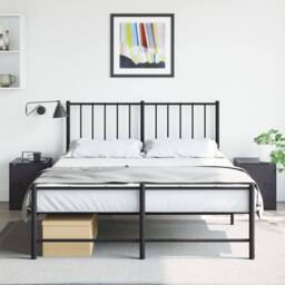 Berkfield Home Bedside Cabinets 2pcs Black 34.5x39x44 cm Steel - thumbnail 2