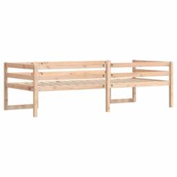 Berkfield Home Kids' Bed Frame without Mattress 80x200 cm Solid Wood Pine in Light Brown - thumbnail 7