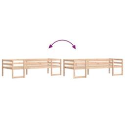 Berkfield Home Kids' Bed Frame without Mattress 80x200 cm Solid Wood Pine in Light Brown - thumbnail 8